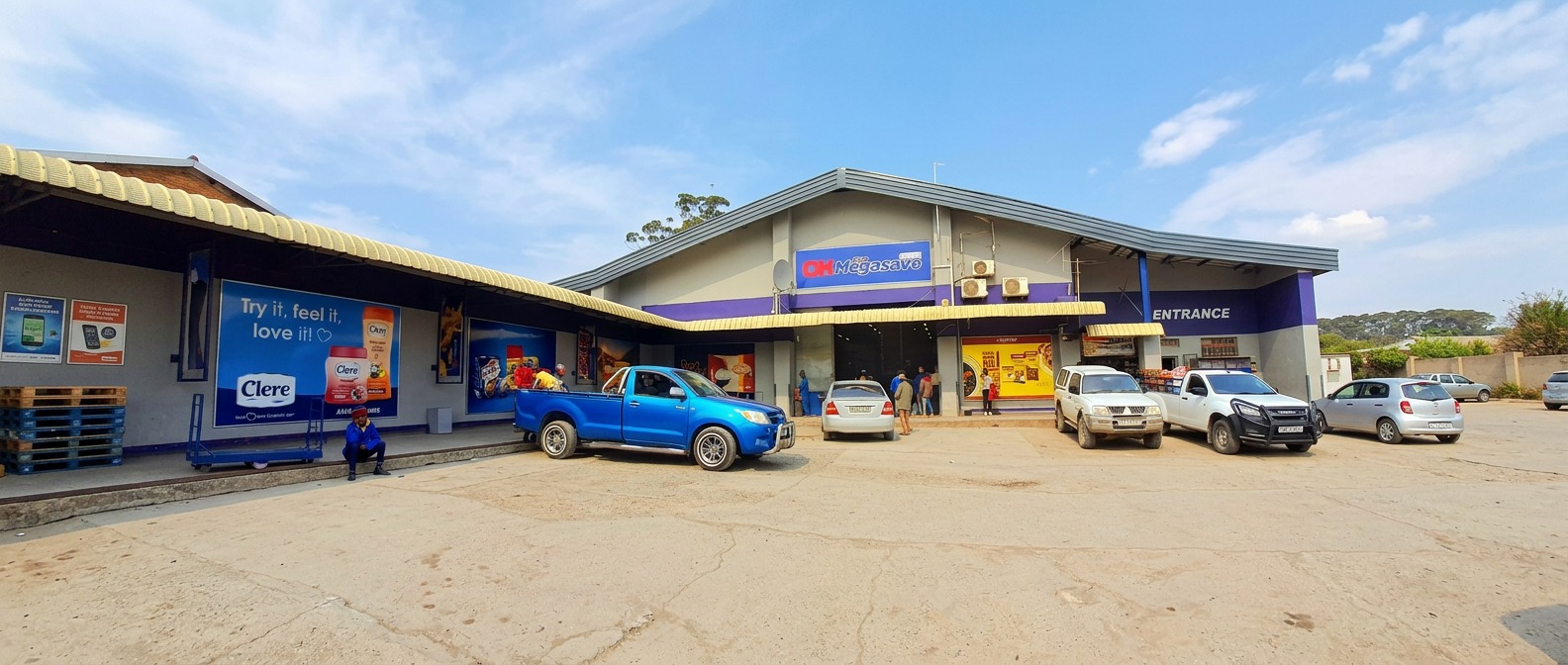 Exterior view of the store