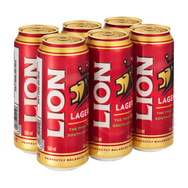 SAB LION 500ML X 6 SIX PACK 92093