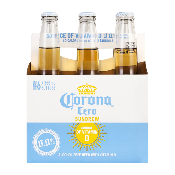 SAB CORONA ZERO 355 X 6 NRB SIX PACK