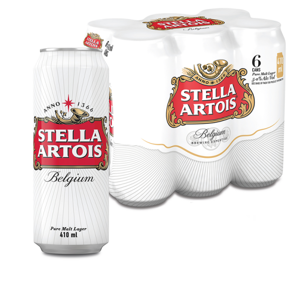 SAB STELLA ARTOIS 410ML X 6