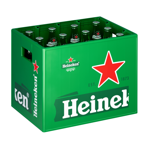 BEER HEINKEN 650ML X 12 INCL CRATE