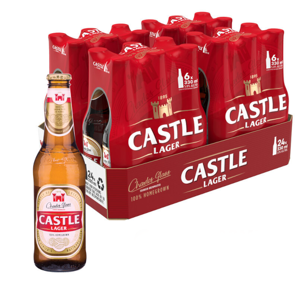 SAB CASTLE 330ML X 24 NRB CASE 85003