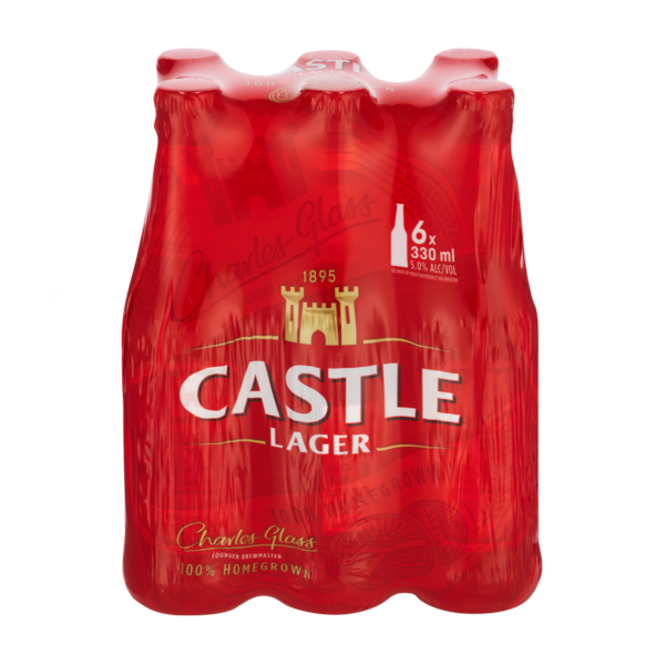 SAB CASTLE 330ML X 6 NRB CARRY PACK