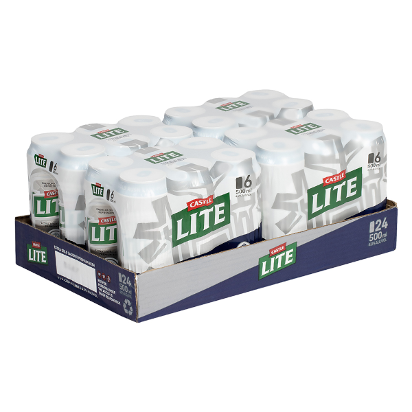 SAB CASTLE LITE 500ML X 24 CASE85063