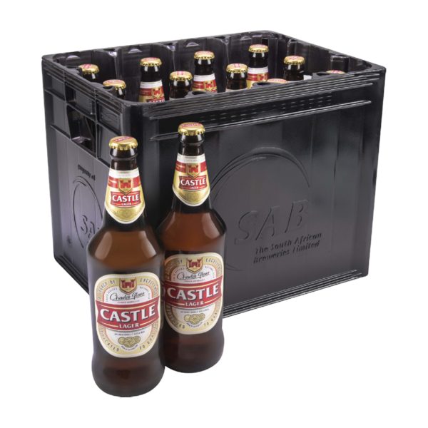 SAB CASTLE 12 X 750ML CASE INCL EMP85001