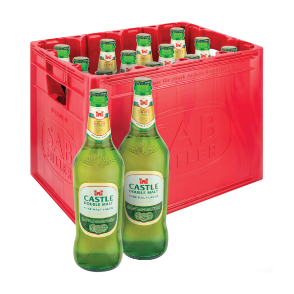SAB CASTLE DBL 12 X 660ML CASE INCL EMP
